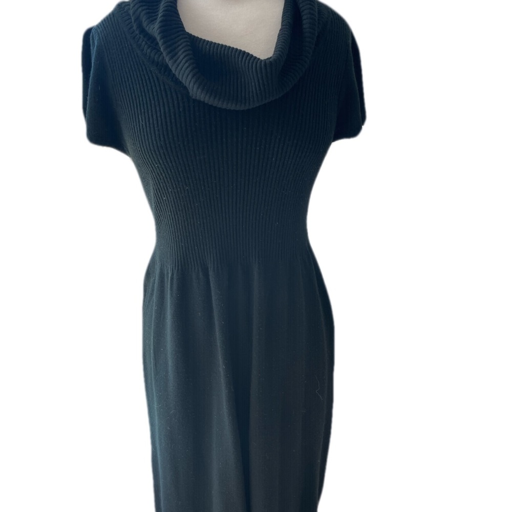R & K Originals Sweater Cow Neck Dress Size Large